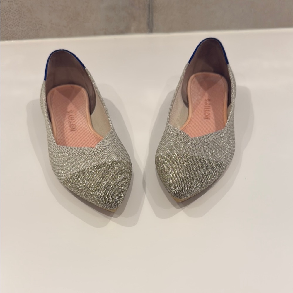 Rothy’s 8.5 Elegant Pewter Women's Flats